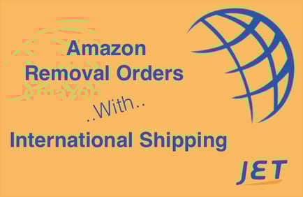 Amazon removal order with international shipping