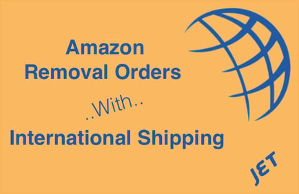 Amazon removal order with international shipping