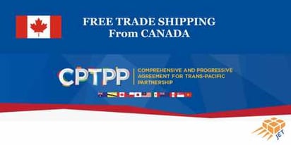 Parcel Shipping to CPTPP Countries from Canada