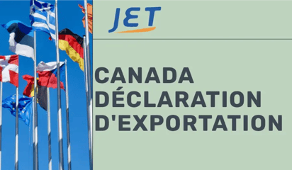 Canada déclaration d'exportation graphic
