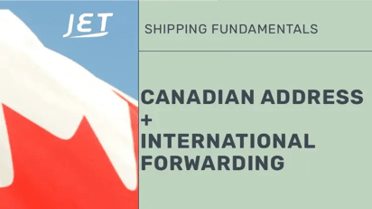 Canadian flag, Jet Worldwide logo and the headline 