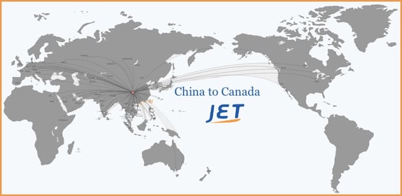 China-to-Canada-via-Jet-Map