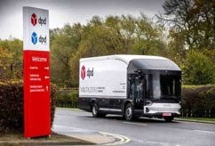 DPD electric Europe delivery