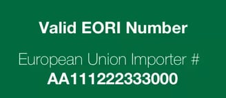 EORI Europe NUMBER GRAPHIC