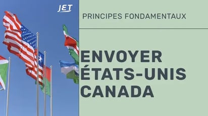 les drapeaux internationaux avec le titre 