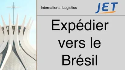 Expédier du Québec et du Canada vers le Brésil