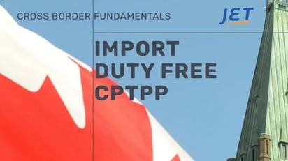 graphic of Canadian flag with the headline 