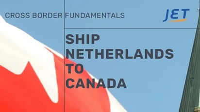 Ship Netherlands to Canada graphic