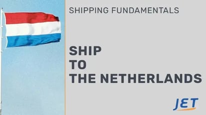 graphic with Netherlands flag and the words 