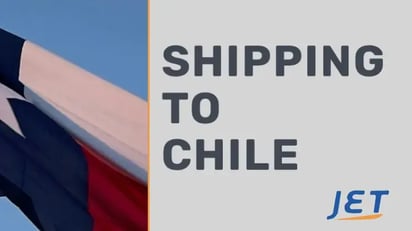 graphic with Chilean flag and words 