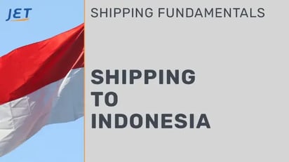 Indonesian flag graphic with the words 