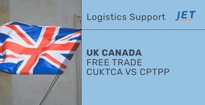 UK flag with headline 
