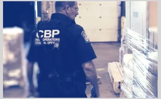 US customs warehouse inspection