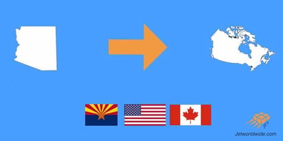 Low Cost shipping Canada from Arizona