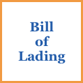 bill of lading graphic vector image