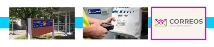 canada post Mexico gaphic