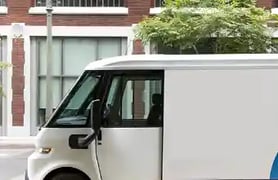 delivery van front