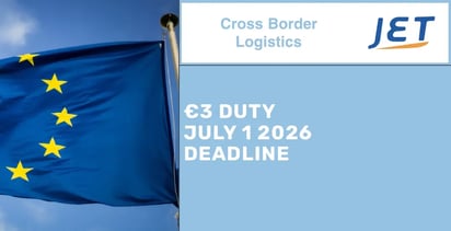 European 3 euros b2c graphic