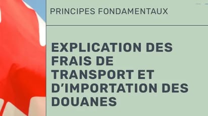 drapeau Canadien avec les mots 