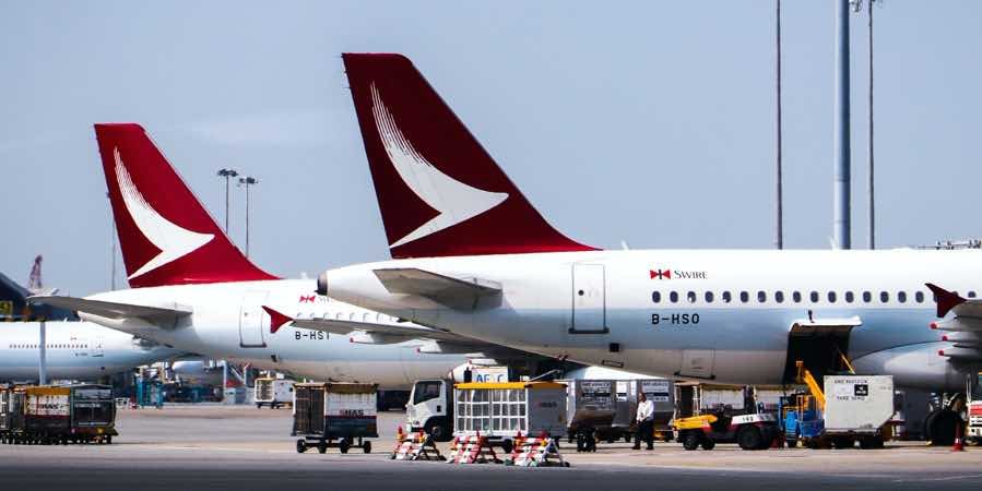 hong kong plane airfreight cathay
