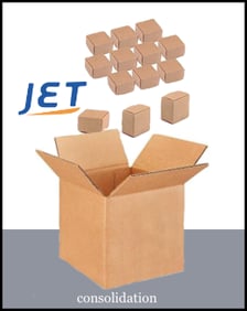 jet consoliation of boxes