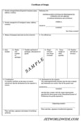 sample COO global