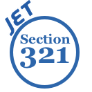 section 321 vector image jet