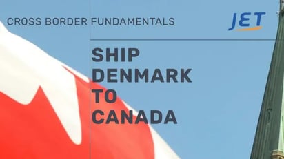 ship Denmark to Canada graphic with Jet Worldwide logo
