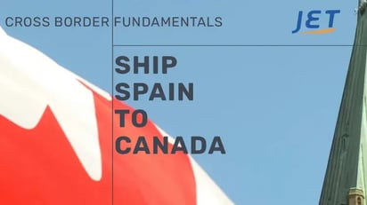 ship Spain to Canada graphic