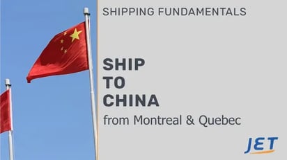 Chinese flag with the headline 