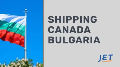 Bulgarian flag with Jetship logo and headline 