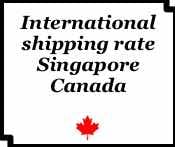 shipping rate graphic Singapore