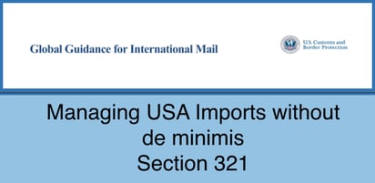 headline about cancelled de minimis tariff