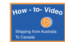 video play button shipping Australia to Canada