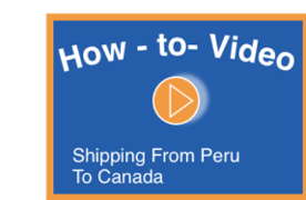 video play button shipping Peru to Canada
