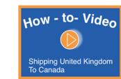 video play button shipping UK to Canada