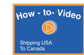 video play button shipping USA to Canada