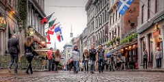 street scene in Canada