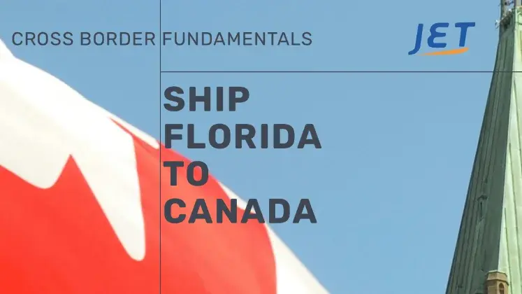 Ship Florida to Canada graphic