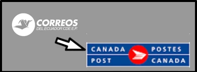 correos ecuador to Canada graphic