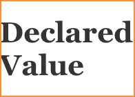 declared value graphic