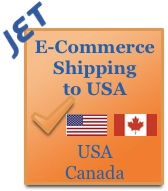 e-commerce shipping to USA Graphic