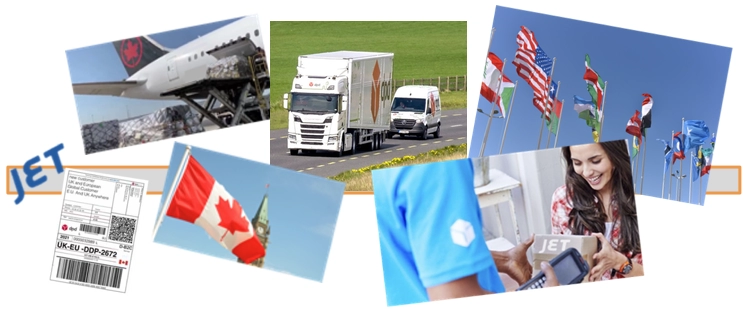 collage of international logistic activities