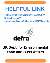 UK DEFRA link CTA square graphic inviting user to link to UK department of Environmental affairs - DEFRA