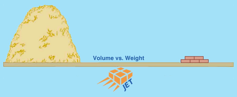 chargeable weight graphic